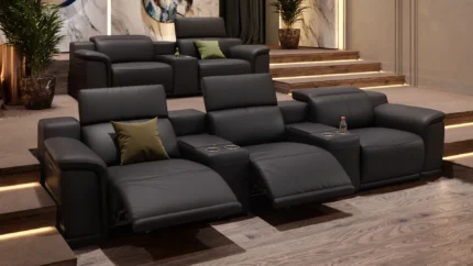 Zaranni siyah sinema koltuğu ürün görseli