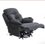 Bovita Antrasit Tek Motor Masajlı Tv Baba Koltuğu Tv Koltuğu tv izleme