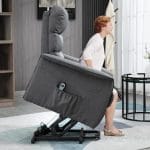 Zaranni Flors Gri Motorlu Liftli Hasta Koltuğu Hasta Koltuğu yaşlı bakımı