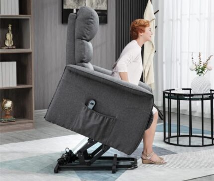 Zaranni gri liftli hasta koltuğu ürün görseli