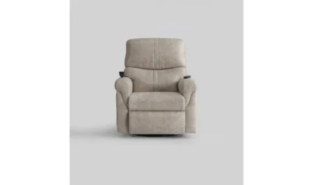 Makkem Krem TV Koltuğu | Premium Sallanan Döner Tasarım Baba Koltuğu konfor ve dinlenme