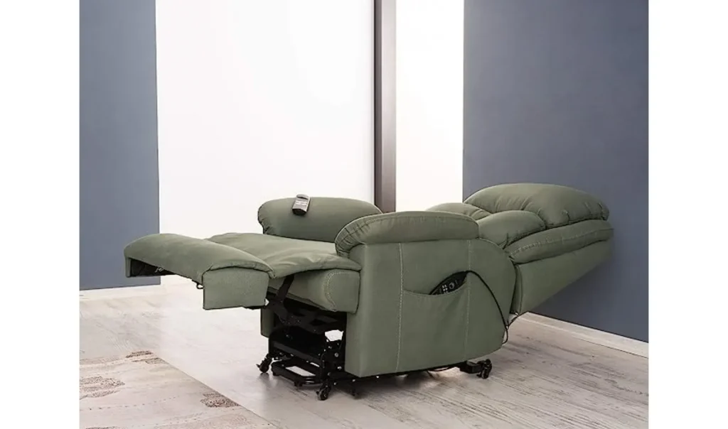 Zaranni yeşil liftli masajlı TV koltuğu ürün görseli