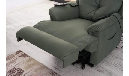 Zaranni yeşil liftli masajlı TV koltuğu ürün görseli