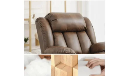 Zaranni kahverengi liftli hasta koltuğu ürün görseli