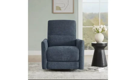 Zaranni Sane Lacivert Sallanır Döner Baba Koltuğu Baba Koltuğu konfor ve dinlenme