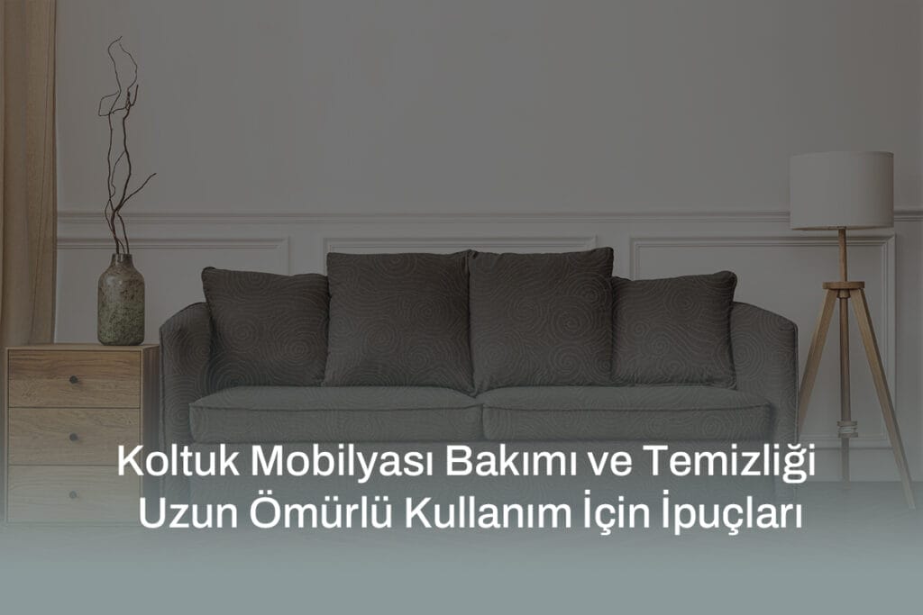 Zaranni Koltuk Mobilyası Bakımı ve Temizliği İpuçları ile uzun ömürlü kullanım sağlayın.