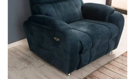 Zaranni lacivert motorlu TV koltuğu ürün görseli