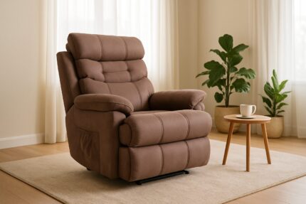 Zaranni kahverengi liftli hasta koltuğu ürün görseli