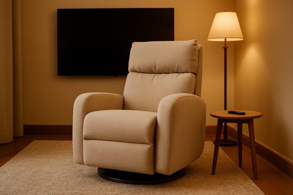 Zaranni bej TV koltuğu ön görünüm ürün görseli