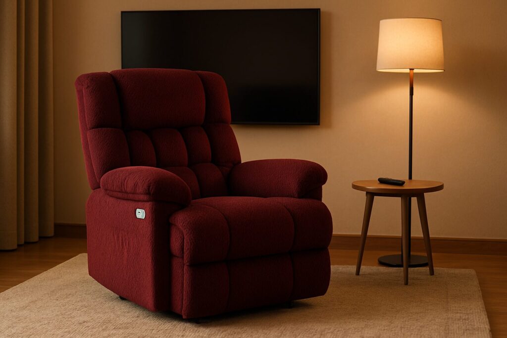 Zaranni Becani Tek Motor Baba Tv Koltuğu Baba Koltuğu konfor ve dinlenme