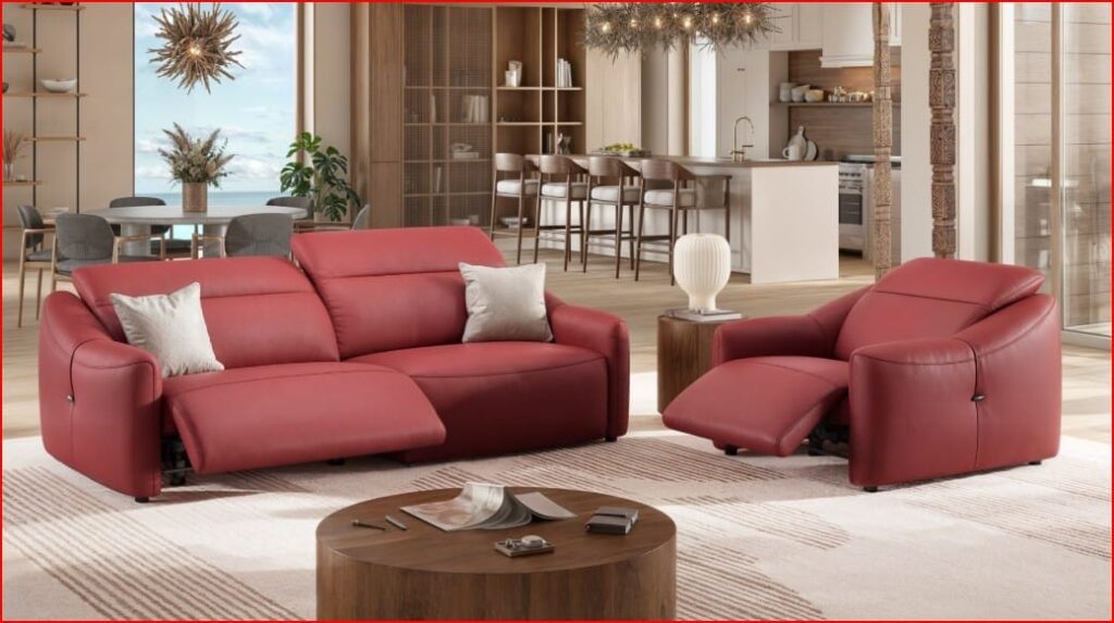 Zaranni sinema koltuğu renk seçenekleri, ev sinema köşenizi şık ve rahat hale getirir.