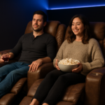 Zaranni motorlu ortopedik TV koltuğu ön görünüm ürün görseli